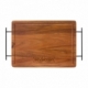 Tabla de corte elaborada de madera