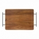 Tabla de corte elaborada de madera