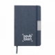 Libreta con plata metálica