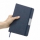 Libreta con plata metálica
