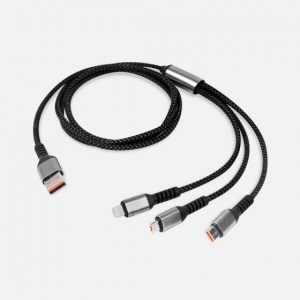 Cable Zaru en color negro