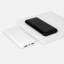 Power bank Ulsan en color blanco y negro