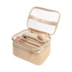 Neceser Yara en color beige y negro