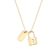 Collar Lukko en color oro
