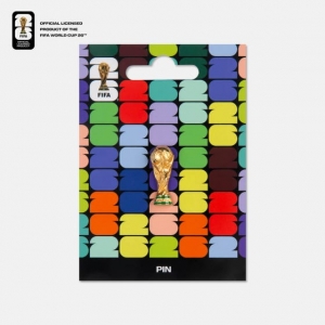 Pin trofeo copa mundial FIFA 2026 de metal