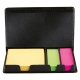 Estuche C/porta notas en color negro