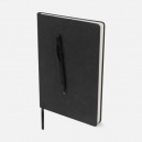Set de libreta agendario Brigid en color negro