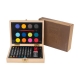 Set de arte York de madera