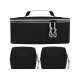 Set organizador de viaje Viare color negro
