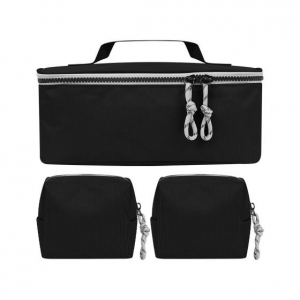 Set organizador de viaje Viare color negro