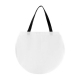 Bolsa Balón en color blanco con negro