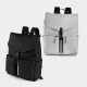 Mochila Berlin en color gris y negro