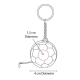 Flexómetro soccer ball de plástico
