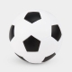 Pelota Anti stress Fútbol en colores negro con blanco