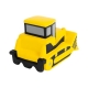 Anti-stress Bulldozer en color amarillo