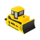 Anti-stress Bulldozer en color amarillo