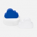 Anti stress nube en color azul y blanco