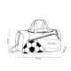 Maleta deportiva Soccer de poliéster