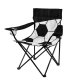 Silla soccer en color blanco con negro