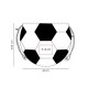Bolsa mochila Soccer de poliéster