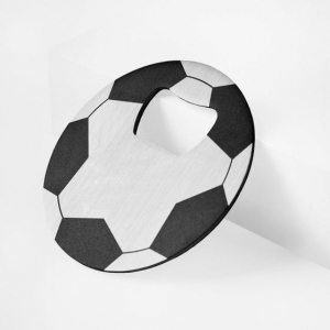 Destapador metálico Soccer de metal