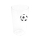Vaso cervecero Soccer de vidrio