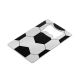 Set de vaso y destapador Soccer de vidrio