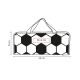 Set de BBQ Soccer en color blanco con negro