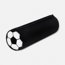 Estuche escolar Soccer en color blanco con negro