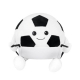 Peluche soccer en color blanco con negro