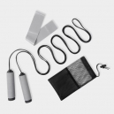 Set fitness Fortia color gris