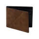 Cartera Riyal en color café y negro