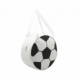 Bolsa Peper en color blanco con negro