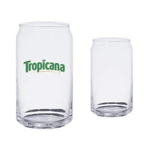 Vaso Cancan de vidrio