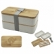 Box Lunch Roble en color beige