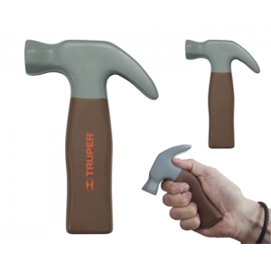 Anti stress Hammer en color café con gris
