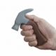 Anti stress Hammer en color café con gris