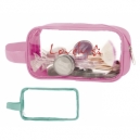 Estuche Lucy en color rosa y verde
