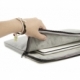 Porta laptop Office color gris y azul