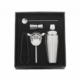 Set de cocteleria Cocobongo en color plata