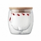 Vaso copito de vidrio