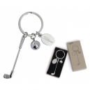 Llavero Golfosh en color plata