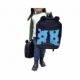 Mochila Matilda en color rojo y azul