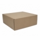 Caja de regalo en color blanco y café