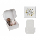 Caja de regalo en blanco mate