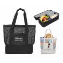 Bolsa Playacar en color arena y negro