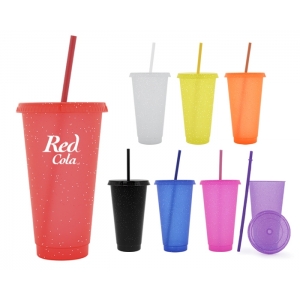 Vaso Glitter varios colores