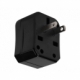 Juego con adaptador Multiplug color negro