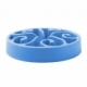 Plato Slow color azul y negro