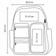 Mochila ejecutiva acolchada para laptop 17 pulgadas de poliuretano Roald